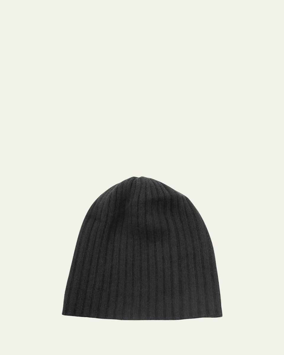 4-Ply Cashmere Slouch Beanie Hat